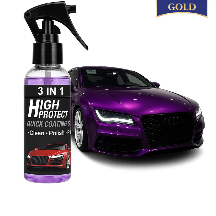 GlossFusion 💎 Triple Action Shine & Protect Spray 🛡️🌟